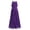 Purple, variant on Alvivi Flower Girls Chiffon Dress Wedding Bridesmaid Maxi Gown Party Prom Costume 4-16