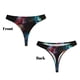 thumbnail image 3 of Fotbe Neon Spectrum Cat Portrait Tanga Sin Costuras para Mujer con Estampado – Panties Invisibles, Transpirables y Cómodos para Uso Diario-X-Large, 3 of 6