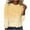 Yellow, variant on Womens Long Sleeve Shirts Crew Neck Sparkly Printing Pullover Fashion Cute Casual Loose Dressy Tops Holiday Party Spring Fall Outfits