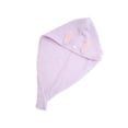 thumbnail image 4 of Unique Bargains 1pc Absorbent Cartoon Rabbit Ears-shaped Hair Towel 24.41"x 9.06" Purple, 4 of 5