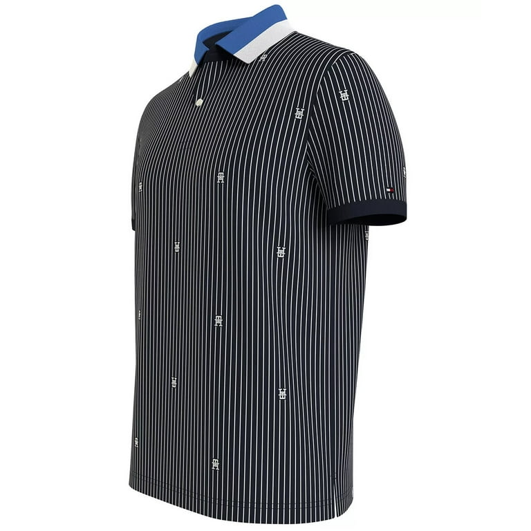 Tommy Hilfiger DESERT US Allover Shirt, Regular Polo Men\'s SKY Large Monogram