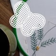 thumbnail image 3 of OULII Portable White Plastic Mesh Sheets for DIY Craft Making and Cross Stitch Sewing 10pcs, 3 of 8