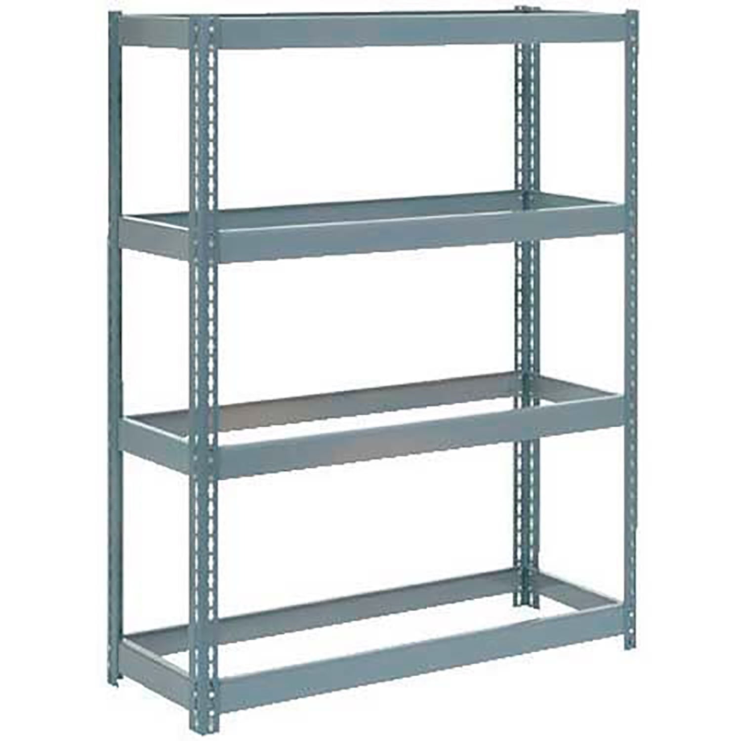 Global Industrial Extra Heavy Duty Shelving 48"W x 18"D x 72"H With 4