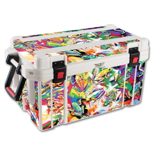 Skin Decal Wrap Compatible With Pelican 65 qt Cooler Wet Paint