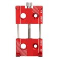 thumbnail image 3 of Soporte de manillar de bicicleta de aleación de aluminio para navegador de teléfonos inteligentes Soporte de teléfono para ciclismo rojo, 3 of 8