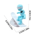 thumbnail image 2 of Motion Activated Wizard Dashboard Ornament For Cars, Spinning Drift Figure With Adhesive Base, Compact Car Decor For Windshield Or Console, Whimsical Gift For Fans Of Fantasy And Road Trips, 2 of 7