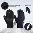 thumbnail image 3 of Kids Winter Touchscreen Sports Gloves - for Boys Girls Outdoor Running Cycling Gloves Anti-slip Warm Touch Screen Gloves, 10-12 Years Old, 3 of 7