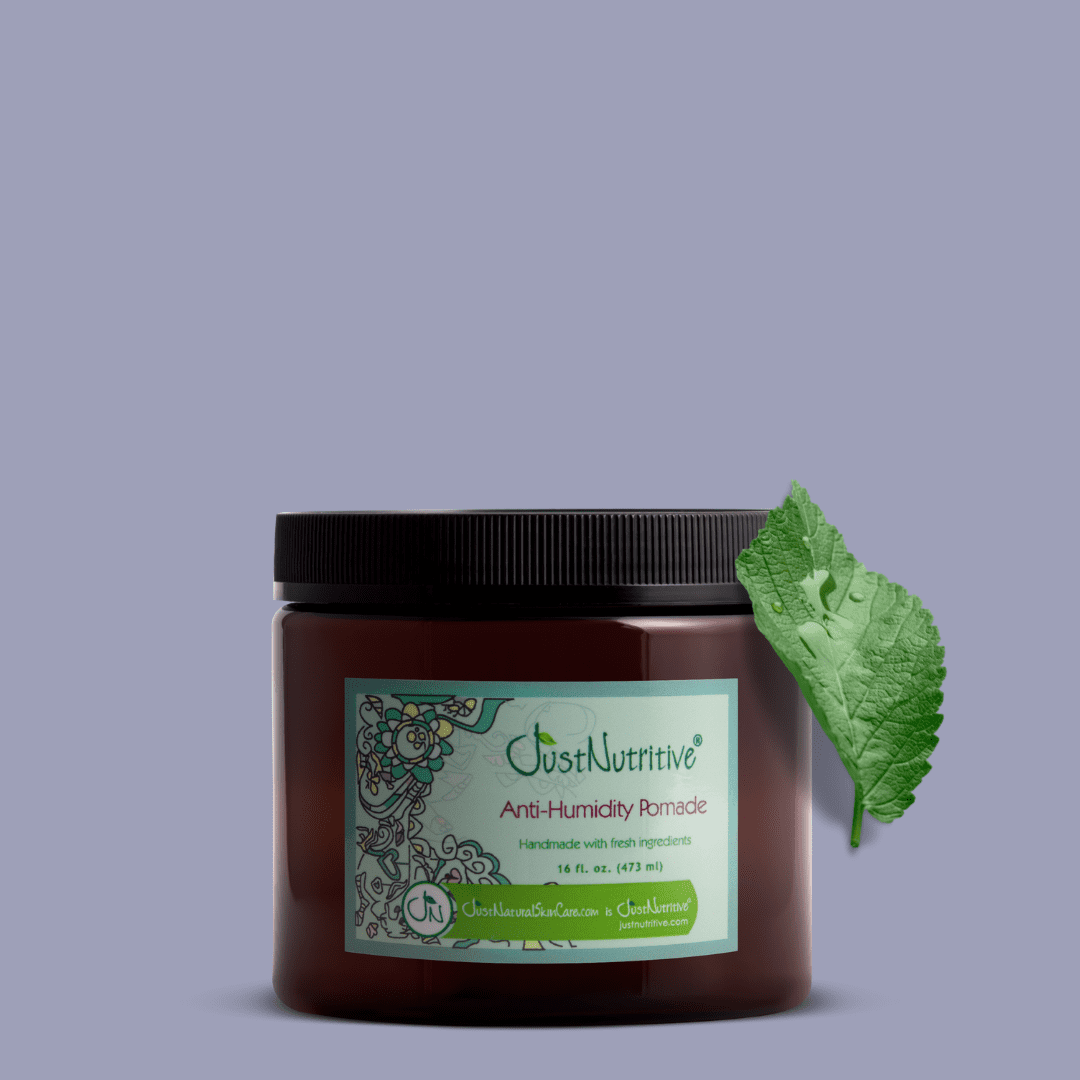 Just Nutritive Anti-Frizz Creamy Pomade, Tame Frizz with Shea &amp; Mango Butter, All Hair Types, 16oz
