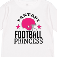 thumbnail image 4 of Inktastic Fantasy Football Princess Girls Long Sleeve Toddler T-Shirt, 4 of 5