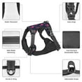 thumbnail image 3 of Naloa Cute Flamingo Pet Harness Vest with Traction Rope, Adjustable No-Choke Dog Vest for Outdoor, Walking - Small, 3 of 4