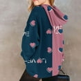 thumbnail image 4 of Cowsor Sweat à Capuche pour Enfants / Manches Longues Imprimé Col Rond / Tissu Extensible Doux / Tenue Décontractée Chaude pour École Quotidienne / Garçons Filles 2-14 Ans, 4 of 6