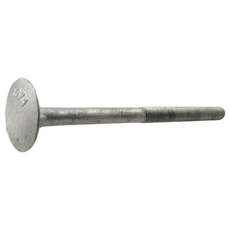 

3/4 -10 x 12 Galvanized Steel Coarse Thread Dome Timber Screws (15 pcs.)