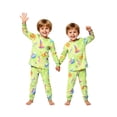 thumbnail image 6 of Halloween Family Pajamas Set Long Sleeve Crew Neck, Soft Matching Halloween Pajamas with Ghost Skull Print, Cool Family Halloween Pajama Set Sleepwear, 6 of 6