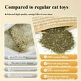 thumbnail image 3 of Sisal Catnip Pillow Toy Kickers, 2 Pack Interactive Catnip Toys with Organic Herbal Blend for Indoor Scratching, Chewing & Teething, Fun for Kittens and Adult Cats, 3 of 5