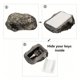 thumbnail image 2 of Simulación Resina Stone Hider Key Box Caja Almacenamiento Seguridad Creativa para Patio, 2 of 3