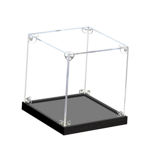 Vitrina para coleccionables Vitrina de acrílico Vitrina de coches de juguete fundidos a presión para 10cmx10cmx10cm