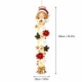 thumbnail image 2 of Glowing Angel Front Porch Decorations Outdoor with Led, Bright Outdoor Decor for Porch with Snowflakes for Entry, Elegant Porch Decorations with Red Flowers for Winter Holiday, 2 of 6