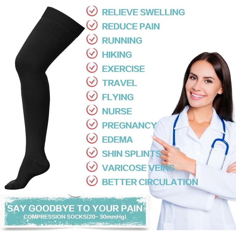 23-32mmhg Thigh High Medical Compression Varicose Veins Stocking For 23-32mmhg Thigh High Medical Compression Varicose Veins Stocking For