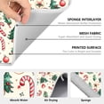 thumbnail image 3 of Ryvnso Christmas Candy Fir Berry Dish Drying Mat for Kitchen Countertop 16x18 Small Dish Pad Drainer Rack Dish Sink Mats, 3 of 7