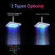 thumbnail image 5 of LED Rainfall Shower Head Square Shower Head Multiple Colors Automatically Color-Changing Showerhead for Bathroom, 5 of 5