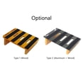 thumbnail image 2 of Labymos Guitar Effect Pedal Board DIY Kit Solid Wood Pedalboard 11.8-inch x 8.7-inch, with Arc Feet/ Connection Plate/ Pedal Footswitch Topper, 2 of 8