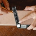 thumbnail image 3 of Guozer Plastic Protractor Angle Finder with Digital Display Woodworking Tools, 3 of 5