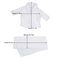 thumbnail image 4 of Newborn Bathrobe, Baby Bathrobe Soft And Comfortable Two Sizes  For 3-6 Months Baby For 0-1 Month Baby, 4 of 8