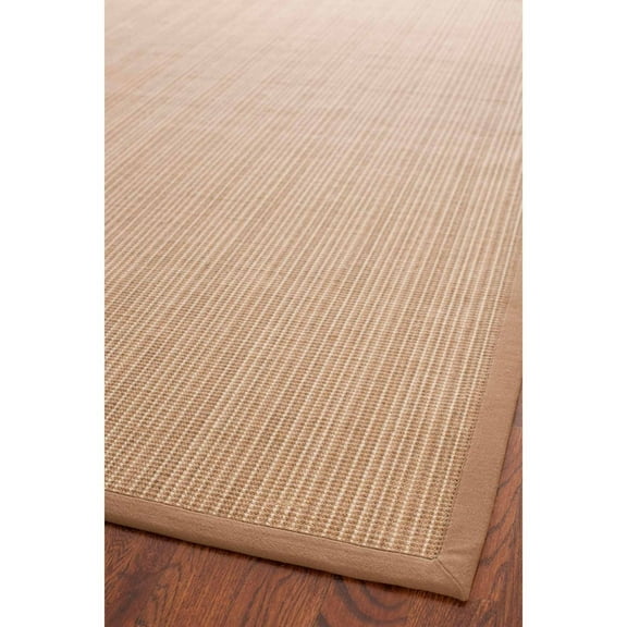 SAFAVIEH Natural Fiber Aspen Striped Sisal Runner Rug, Tan, 2' x 6'