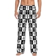 thumbnail image 2 of Kdxio Nautical Anchors1 Print Men's Sleep Pajama Pant Lounge Pants with Pockets, 2 of 8