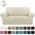 thumbnail image 1 of CHOK 2024 2-Piece Set Slipcover Sofa & Loveseat Cover Protector 4-Way Stretch Elastic - 96” x 74” Navy, 1 of 5