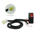 thumbnail image 6 of Sofullue 2x Motorcycle Switches Horn Button Turn Signal Electric Fog Lamp Light Start Handlebar Controller Switch for 300cc 600cc, 6 of 12