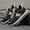 Black, variant on New Autumn Outdoor Trendy High-End Casual Sports Shoes Men's Thick-Soled Trendy Shoes