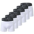 thumbnail image 1 of Jack & Jones Calzoncillos para hombre, paquete de 3 - SENSE TRUNKS, algodón elástico Blanco M (Medium), 1 of 3