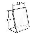 thumbnail image 4 of Azar Displays 112739 2.5" W x 3.5" H Vertical en Forme de L Support de Signe -10pk, 4 of 5
