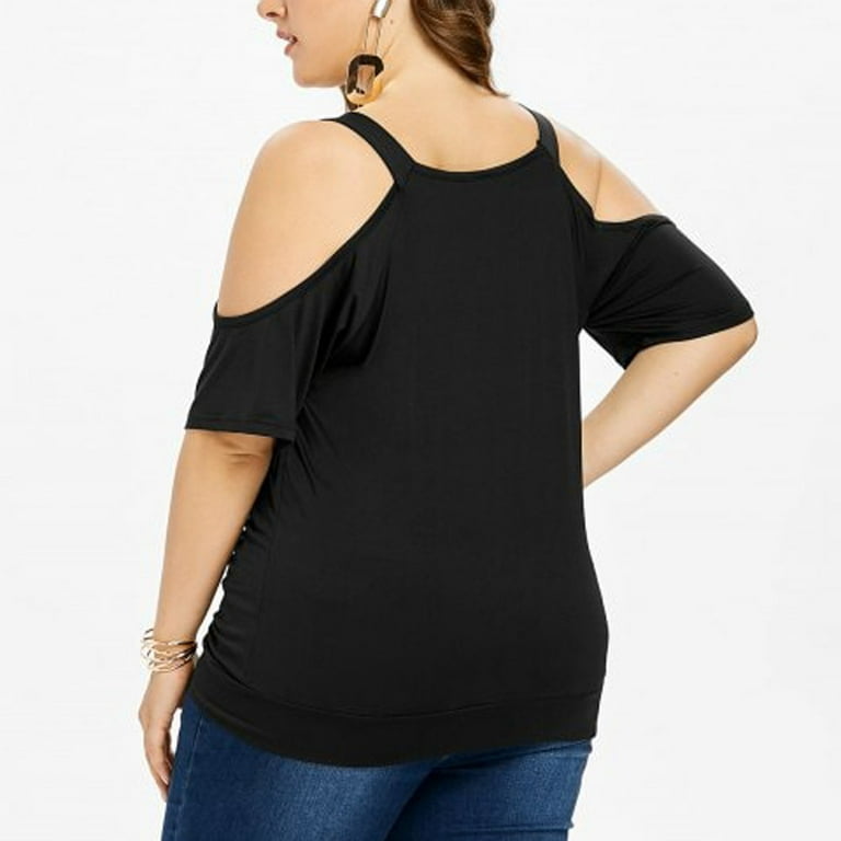 Cold shoulder workout top new arrivals