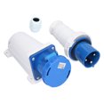 thumbnail image 3 of Conector industrial impermeable, cable, enchufe, trifásico, 3 pines, 2P+E, 220-250 V, 63 A, 3 of 14