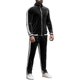 thumbnail image 1 of Chándal de terciopelo para hombre, conjunto de 2 piezas, sudaderas con cremallera, chaqueta, pantalones con bolsillos, 1 of 5