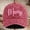Watermelon Red, variant on HNMKIU Mama Hats For Women Adjustable Funny Mini Baseball Cap Casual Comfortable Outdoor Sun Watermelon Red,One Size