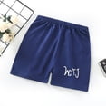 thumbnail image 2 of JUMEYU Toddler Shorts Boys Adjustable Waist Baby Basketball Shorts Boys Boys Basketball Shorts Gym Shorts Black Shorts 18 24 Months (Dark Blue,18-24 Months), 2 of 7