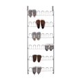 Organize It All Metal 18 Pair Over the Door Shoe Rack