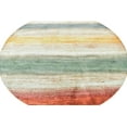 thumbnail image 2 of Unique Loom Native Distressed Contemporary Area Rugs, 8' 2 x 8' 2 Round, 2 of 7