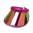 thumbnail image 6 of D GROEE Unisex Sun Cap Iridescent Mirrored Sun Visor Hat UV Hat for Hiking Golf Tennis Outdoors, 6 of 6