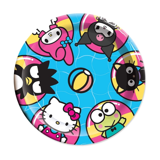Plato Pastelero Granmark Hello Kitty y sus Amigos 19 cm x 19 cm 1 paquete con 6 piezas