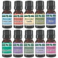 thumbnail image 7 of Fragrance Oil Gift Set of 10 Aromatic Scented Oil 10 mL each - Cotton Candy Strawberry Vanilla Gardenia Lilac Jasmine Cucumber Melon Violet Freesia Honeysuckle 10 ml / 0.33 oz Each by PrevenAge, 7 of 7