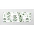 thumbnail image 1 of Fay, Mela 24x11 White Modern Wood Framed Museum Art Print Titled - Eucalyptus Green, 1 of 4