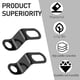 thumbnail image 5 of 1Pair Motorcycle Lamp Brackets Turn Signal Light Lamp Mount Headlight Brackets Motorbike Fork Indicator Mount Lamps Holder, 5 of 5