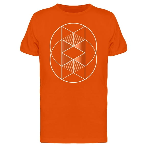 Two Circles Fused Design Tee Men's -Image by Shutterstock