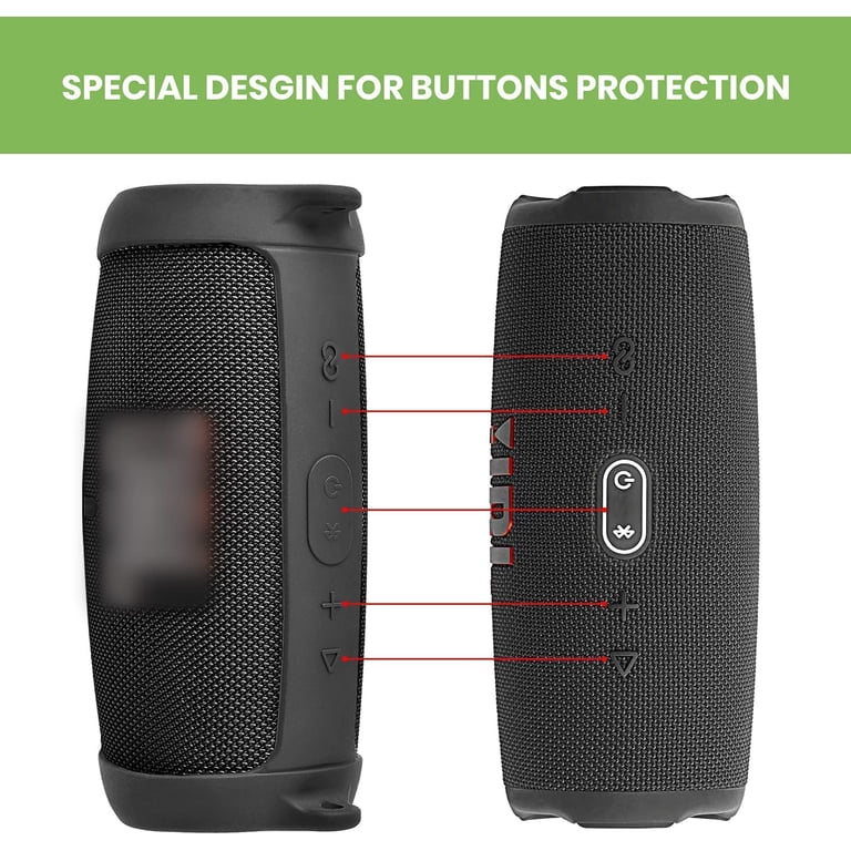 Katia Silicone Case for JBL Charge 5 Portable Waterproof Speaker