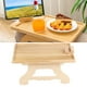 thumbnail image 5 of Mesa con Clip para Brazo de sofá Mesa Plegable con Clip para Brazo de Madera en la Mesa con Soporte para Teléfono Adecuado para sofá Reclinable ANGGREK Otros, 5 of 8