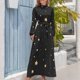 thumbnail image 3 of Vestido largo STARS Ropa femenina elegante vestido de fiesta para mujer 2024 ropa de mujer, 3 of 4